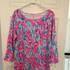 Lilly Pulitzer 3/4 sleeve Pima Cotten dress
